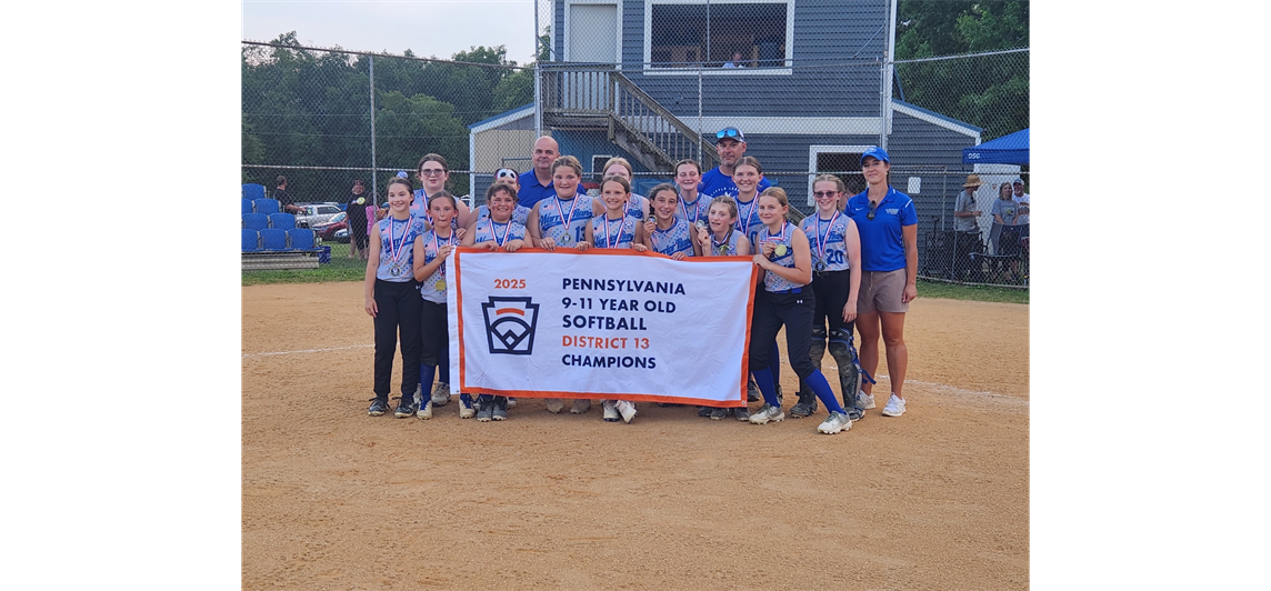 2025 9-11 District 13 Champs!